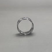 Silver Cuban Link Ring