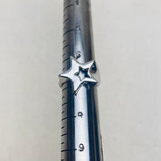 Silver Raised Star Ring