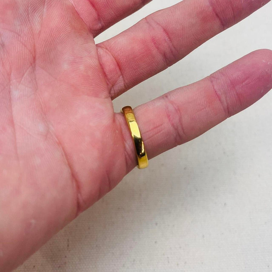 Gold Sunburst Ring