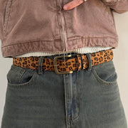 Leopard Print Belt