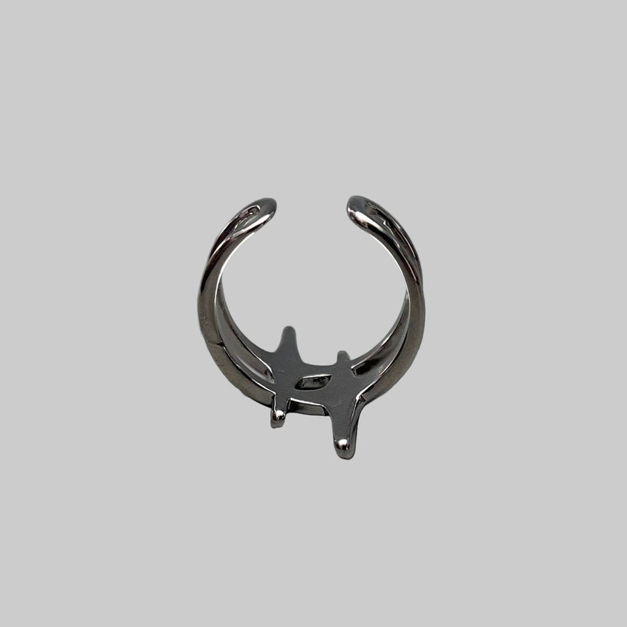 Silver Star Wrap Ring