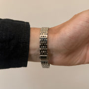 Rectangular Black Dial Watch