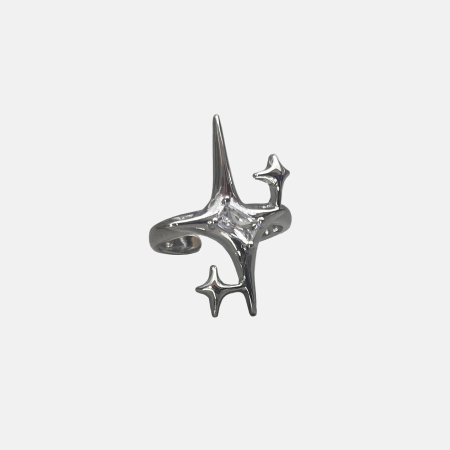 Silver Bat Ring