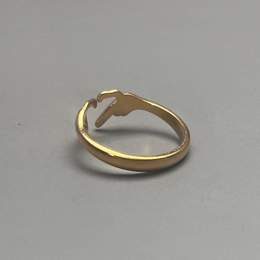 Gold Dolphin Ring