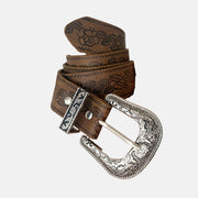 Floral Western Belt