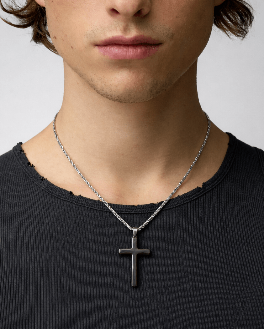 Minimal Cross Necklace - Rynor
