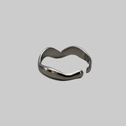 Silver Wave Ring