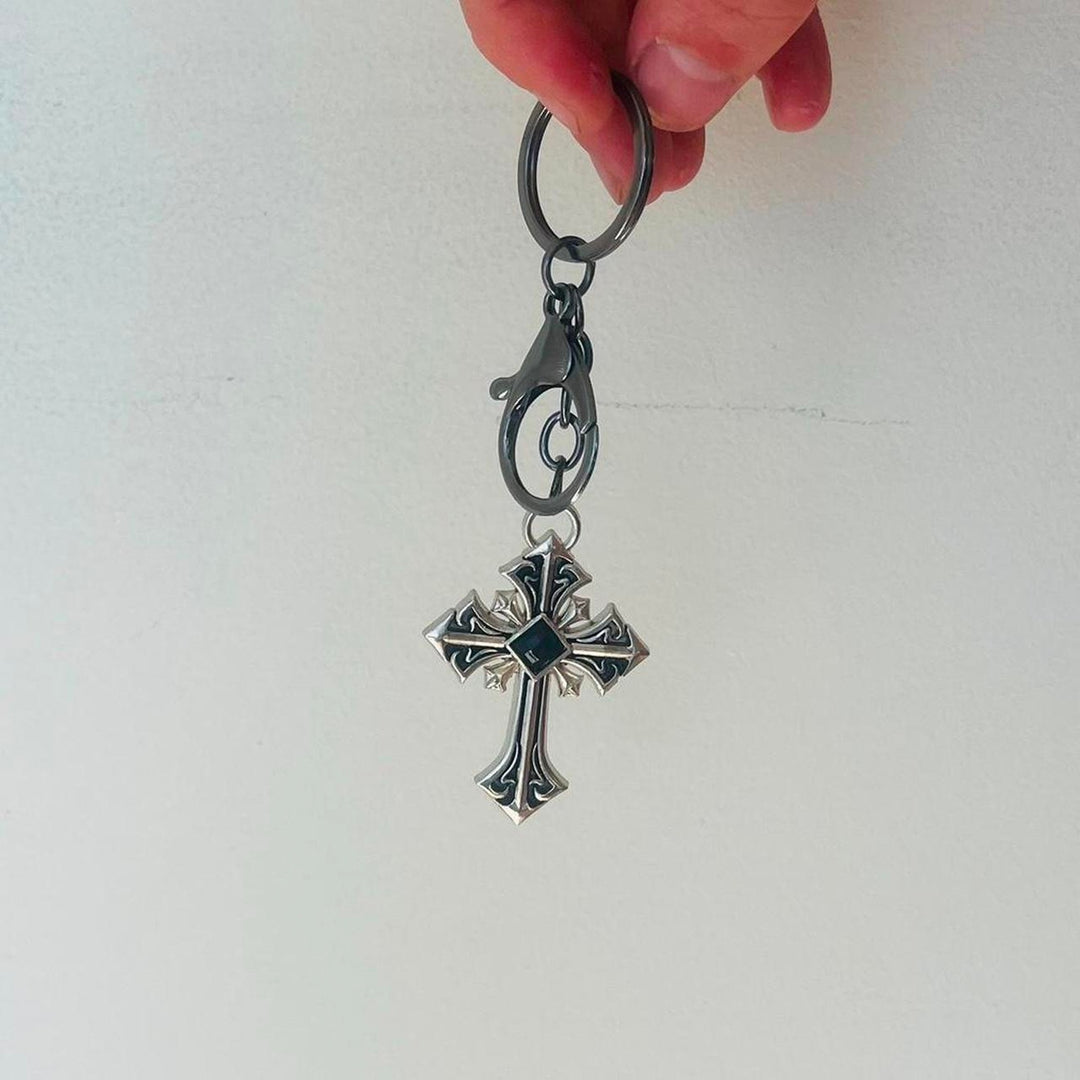 Cross Pendant Keychain