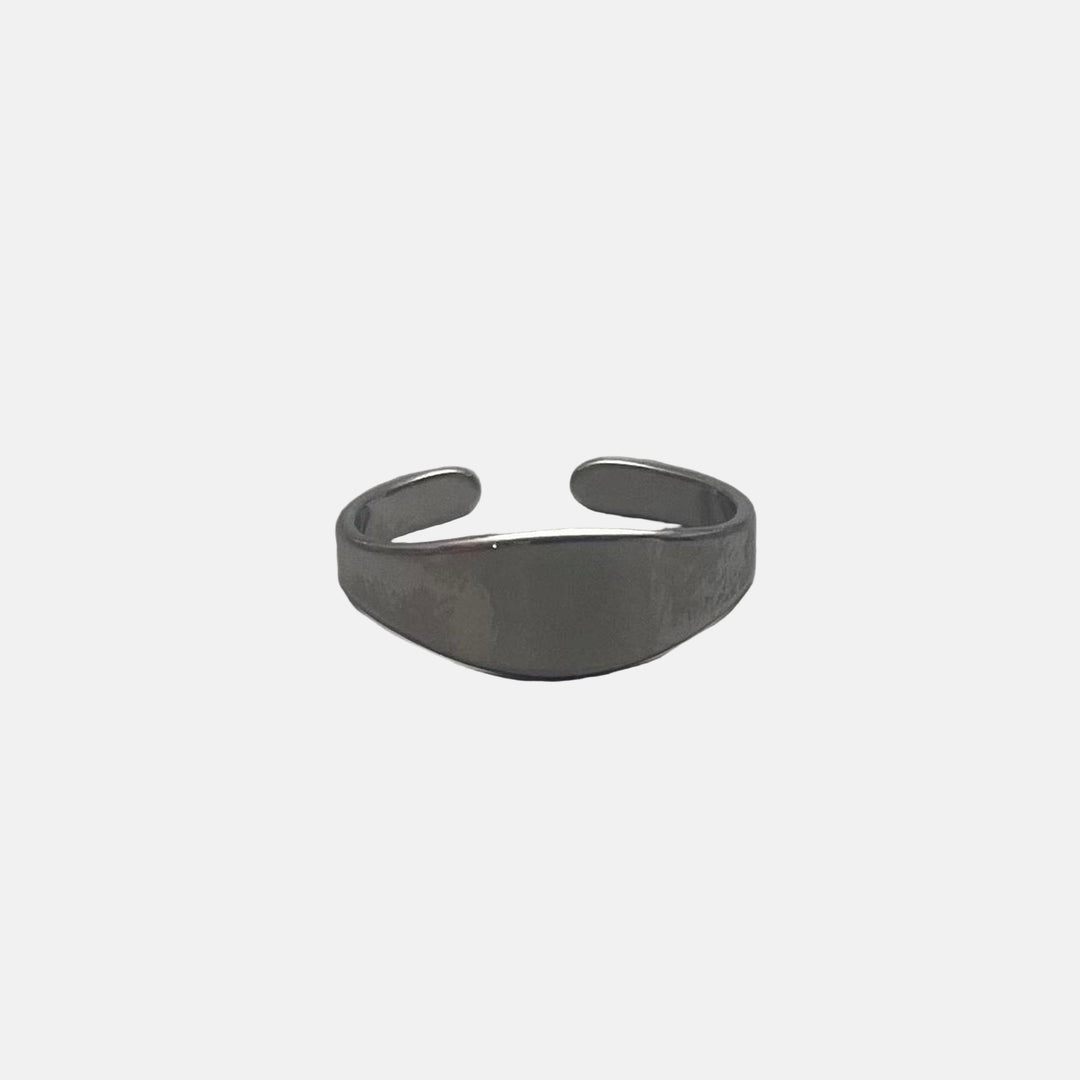 Silver Adjustable Band Ring - Rynor