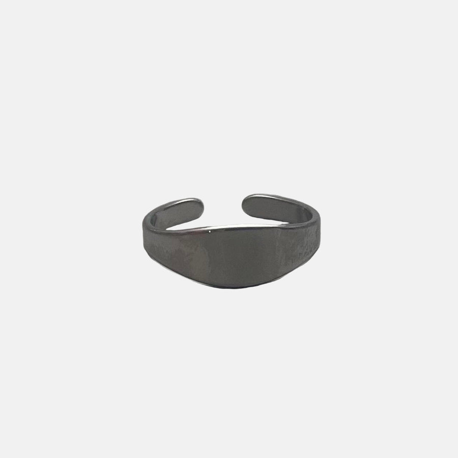 Silver Adjustable Band Ring
