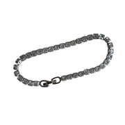 Silver CZ Crystal Bracelet