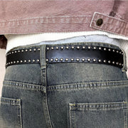 Black Cross Buckle Belt