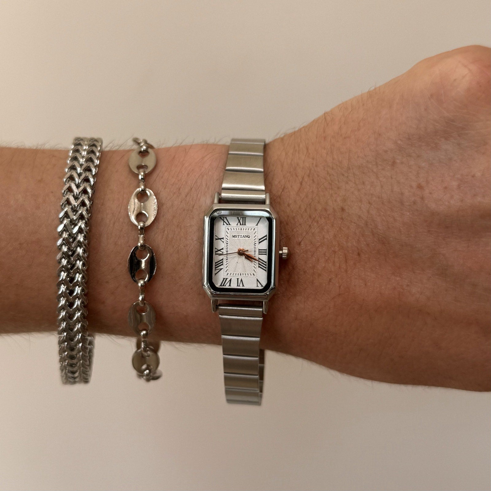 Silver Stretch Watch