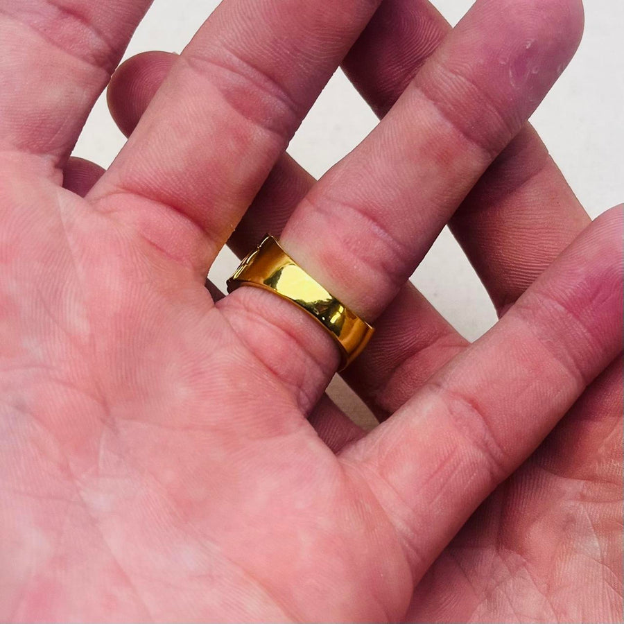Gold Rolly Ring