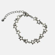 Silver Star Chain Bracelet