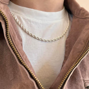 Silver Rope Chain