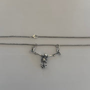 Skeleton Pendant Necklace