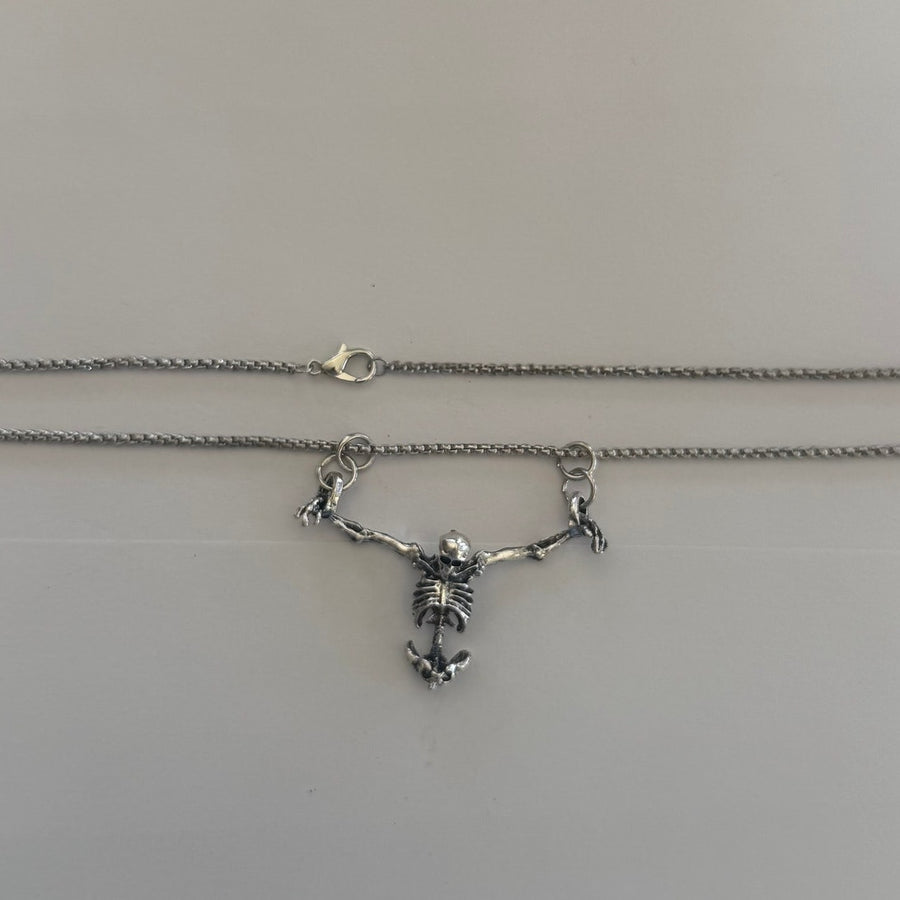 Skeleton Pendant Necklace