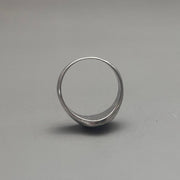 Silver Eye Signet Ring