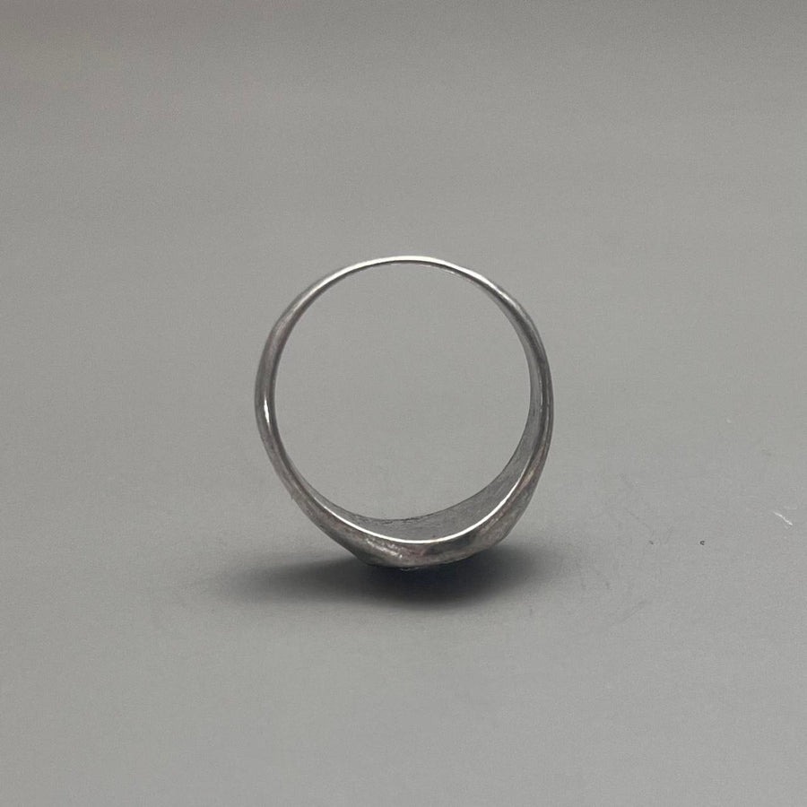 Silver Eye Signet Ring