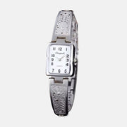 Engraved Silver Watch