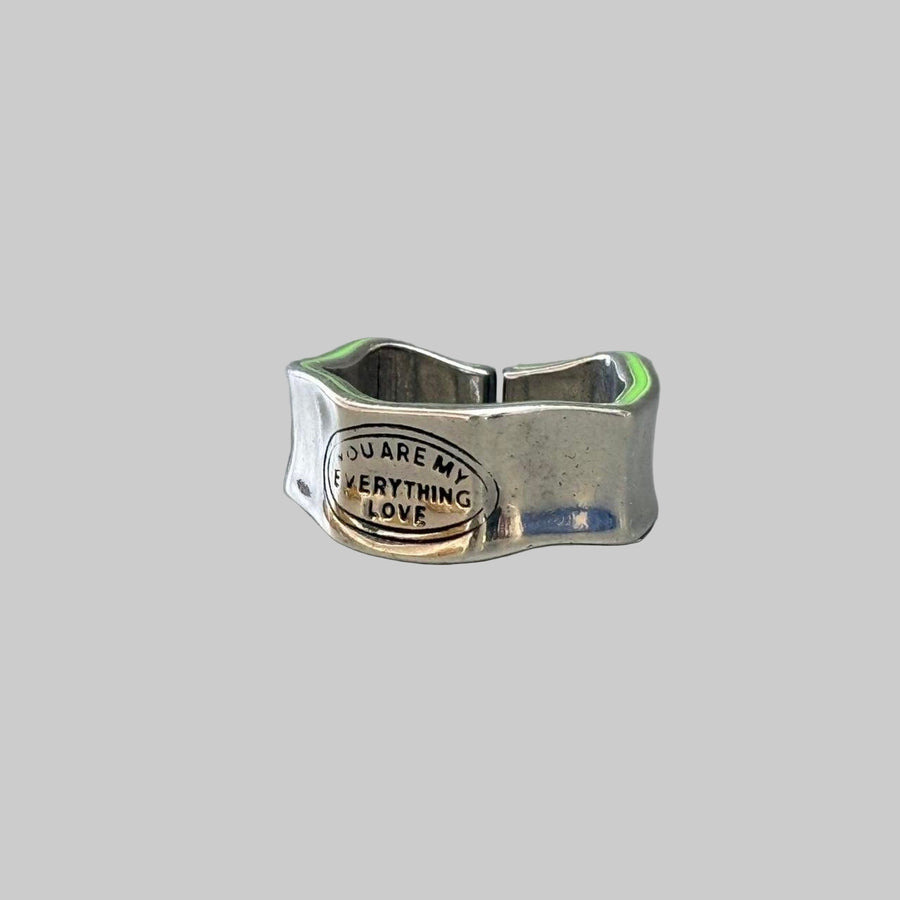 Silver Love Ring