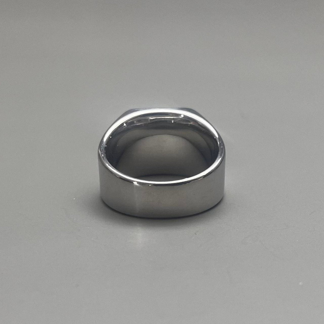 Silver Square Signet Ring - Rynor
