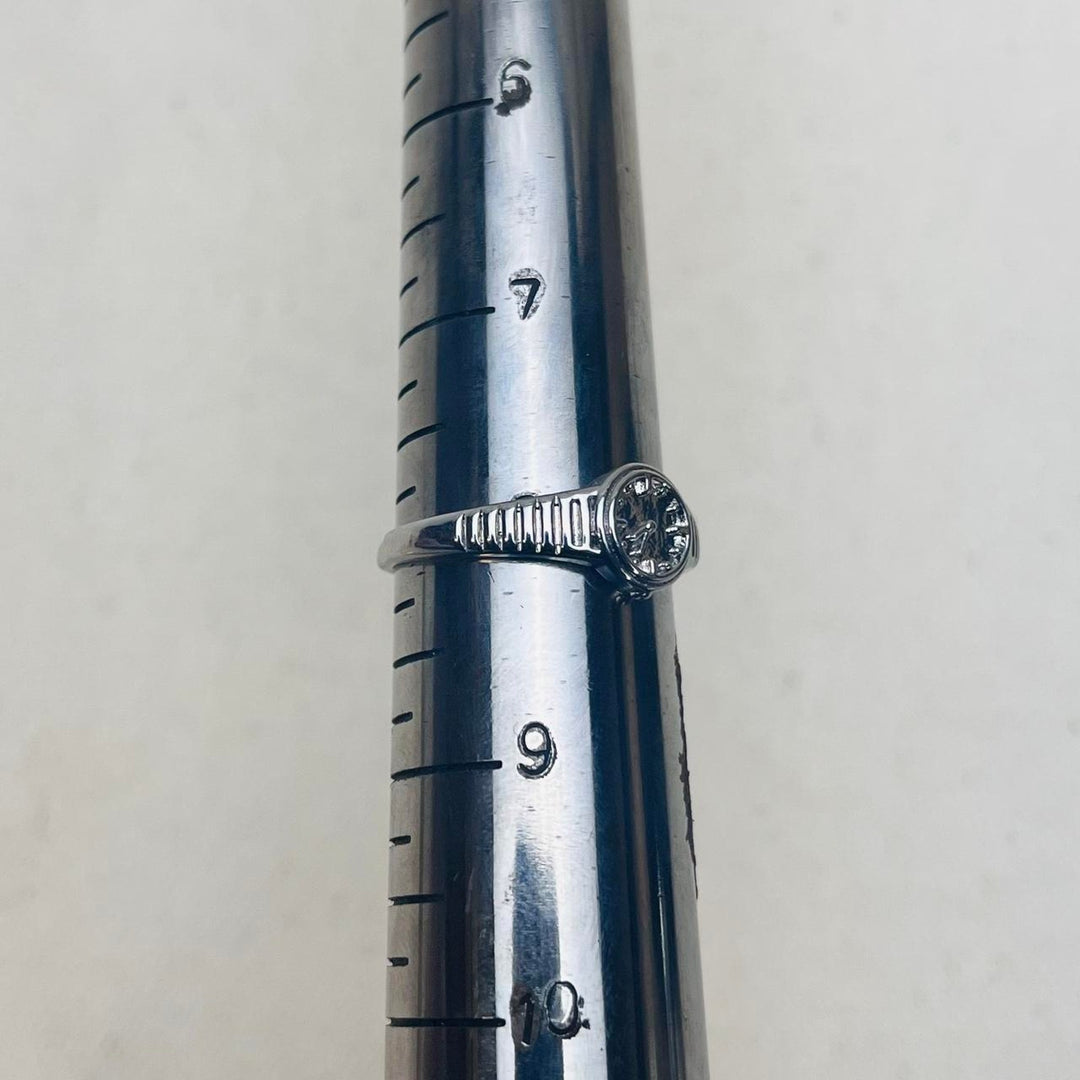 Silver Solitaire Ring - Rynor