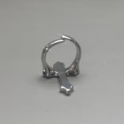 Silver Cross Ring