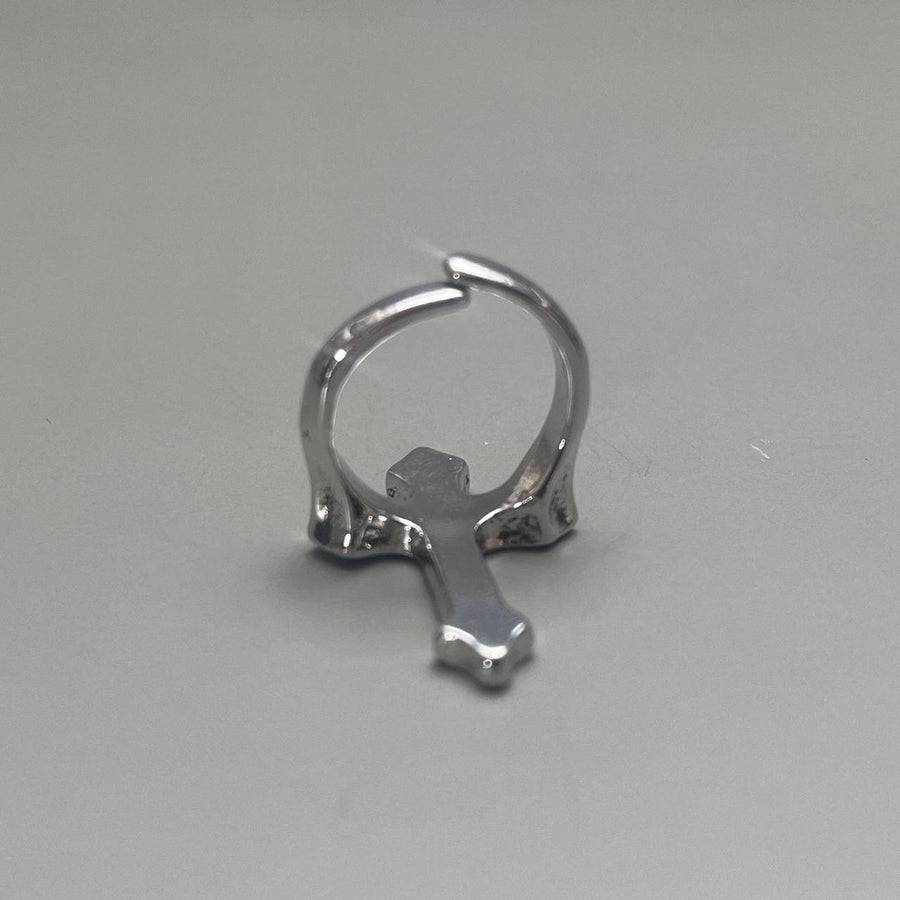 Silver Cross Ring