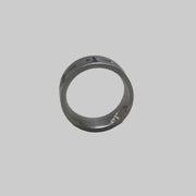 Silver Cross Band Ring