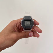 Copied - Y2K Clear Digital Quartz Watch with Black Accents Unisex 8.5" New