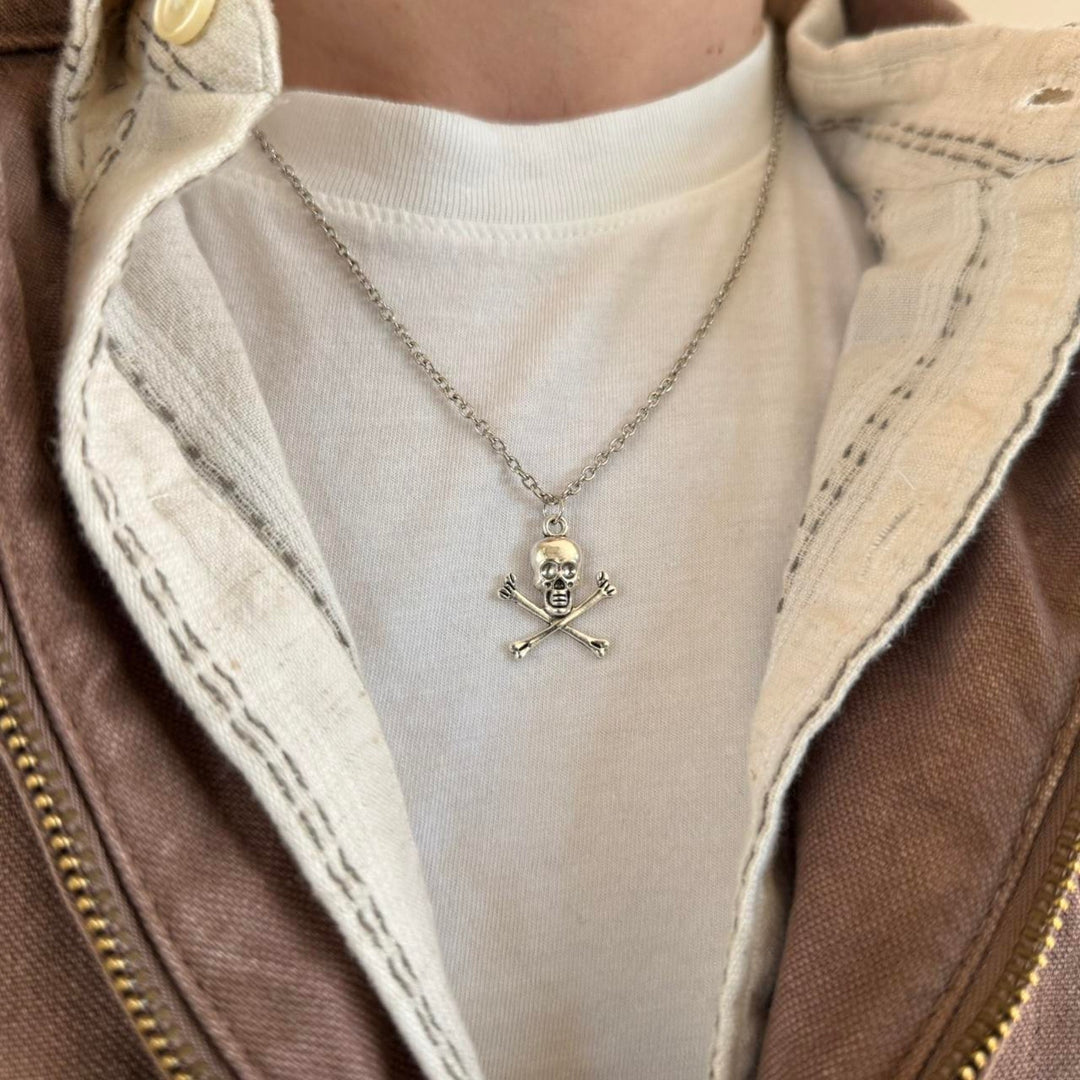 Skull Crossbones Necklace - Rynor