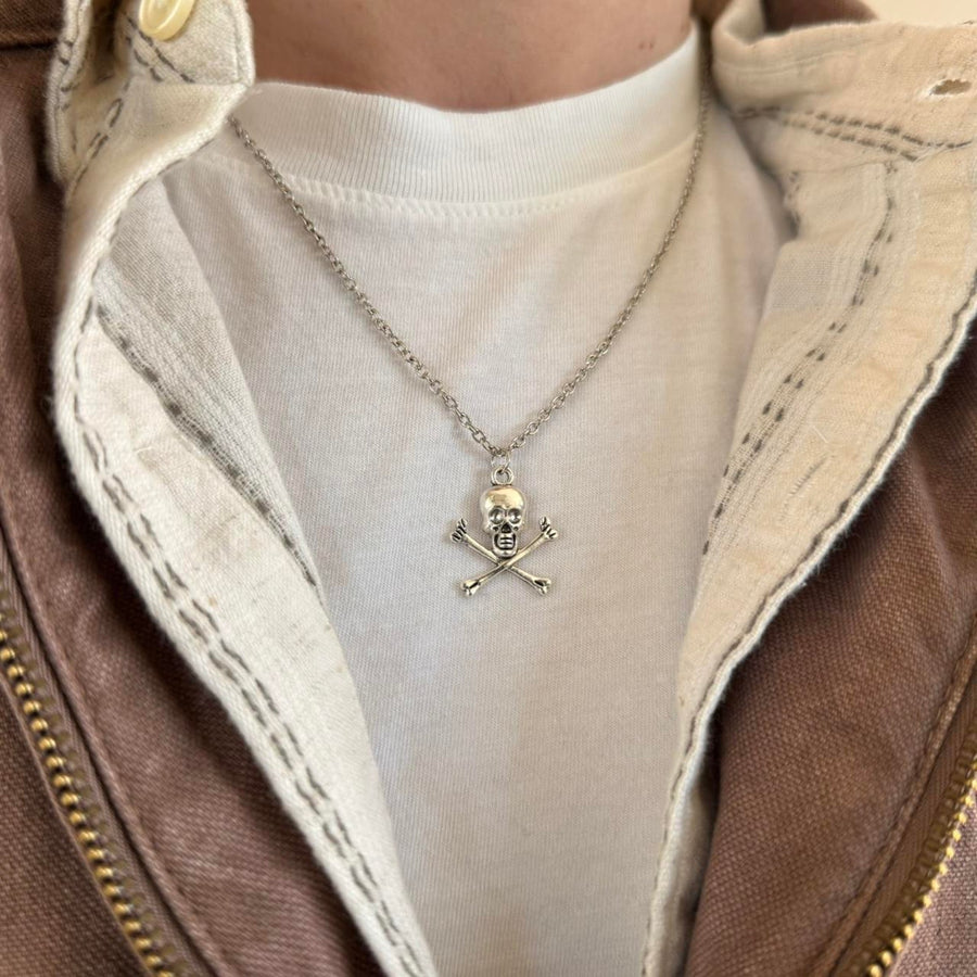 Skull Crossbones Necklace