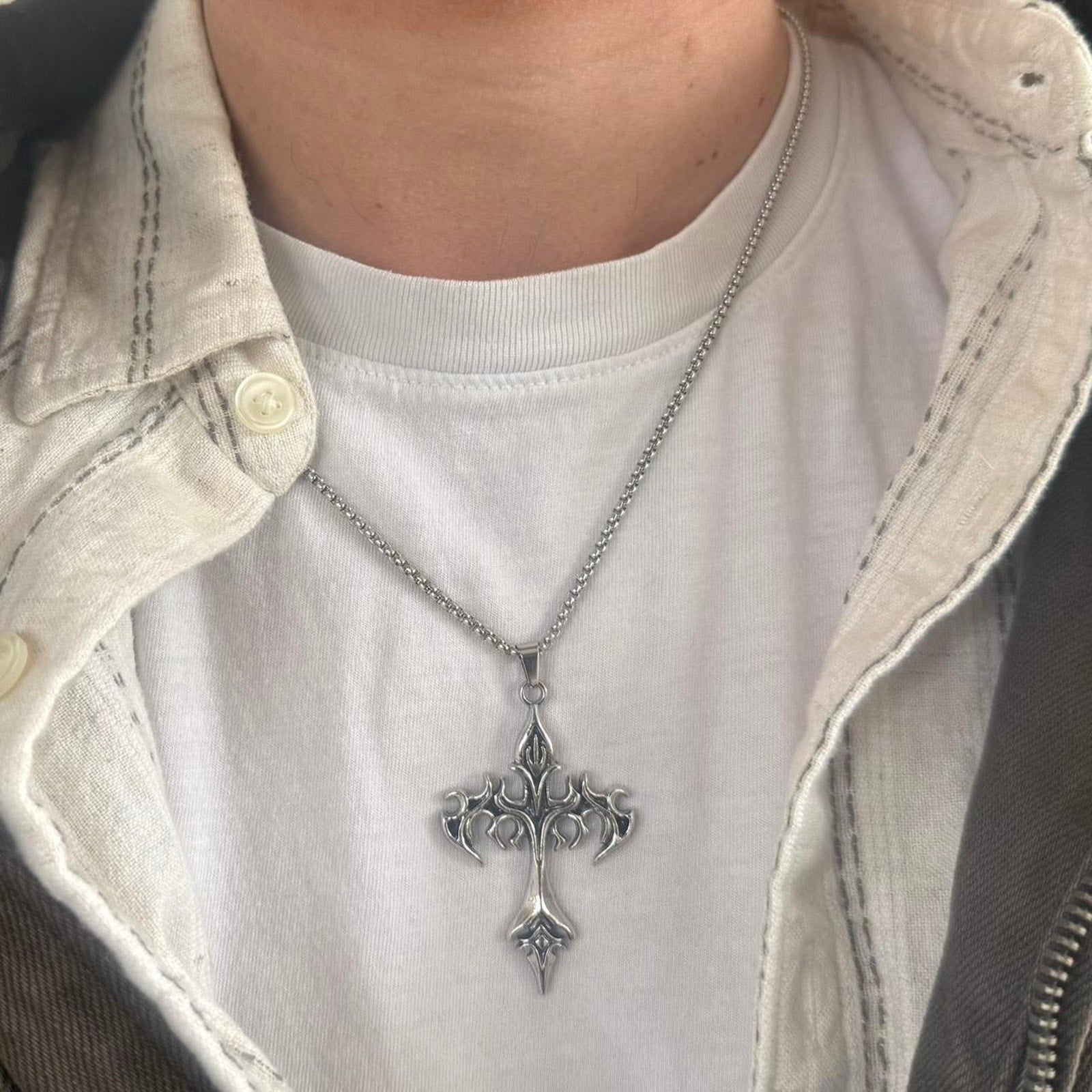 Gothic Cross Necklace