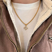 Gold Star Pendant Necklace