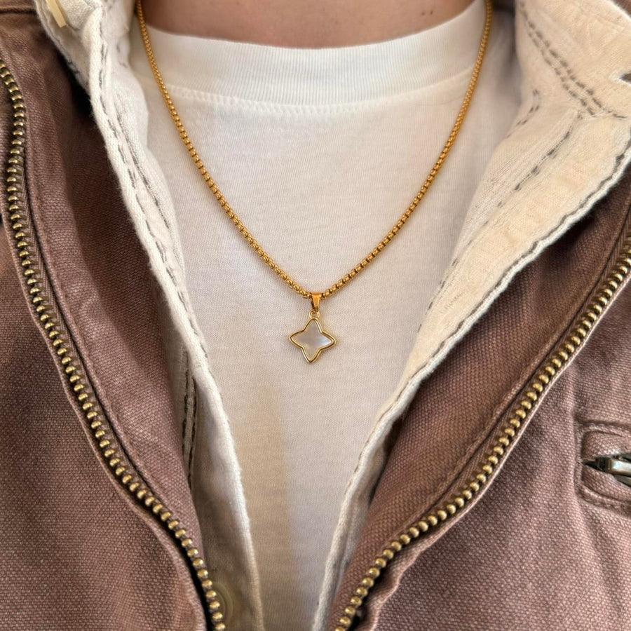 Gold Star Pendant Necklace