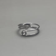 Silver Coil Wrap Ring