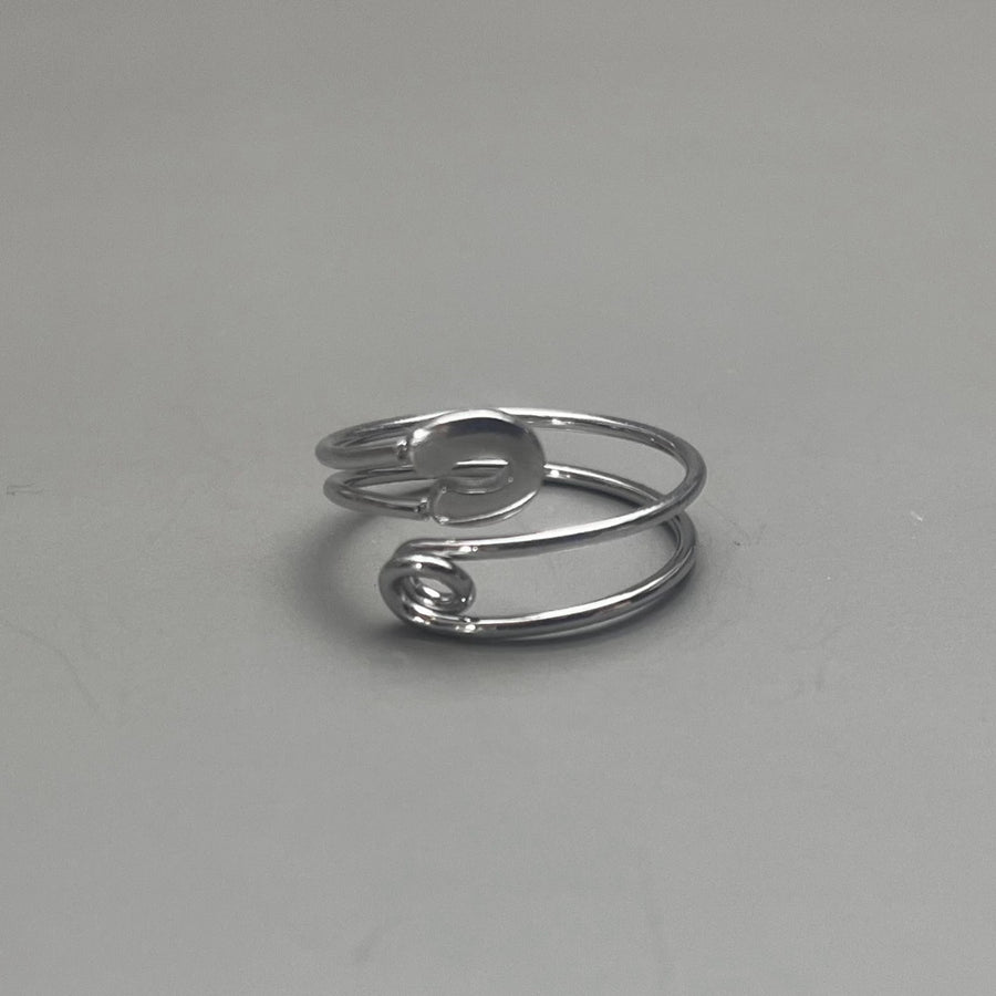 Silver Coil Wrap Ring