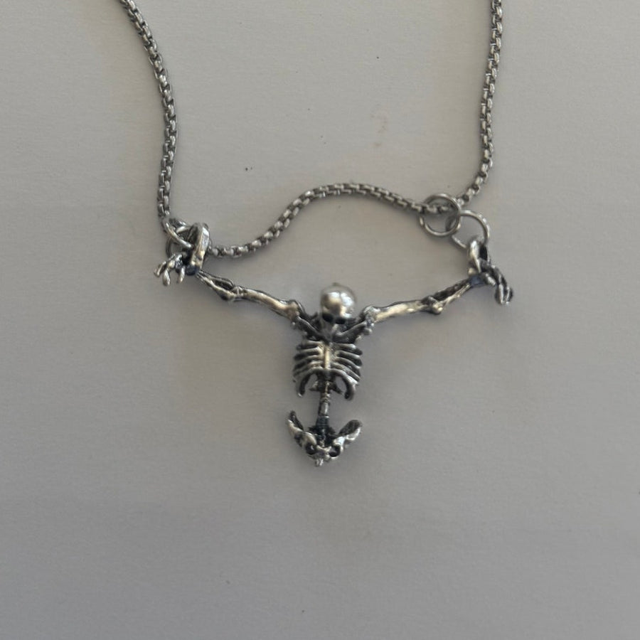 Skeleton Pendant Necklace