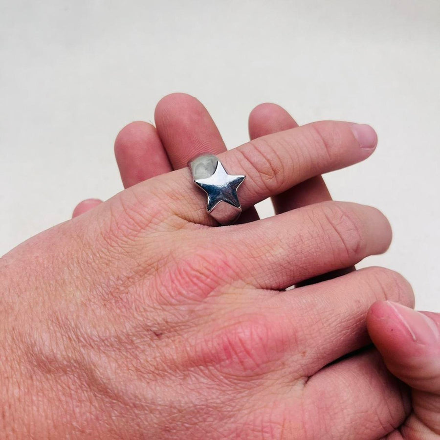 Silver Star Ring