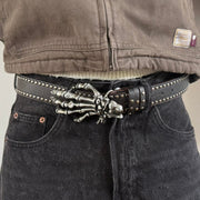 Skeleton Hand Belt