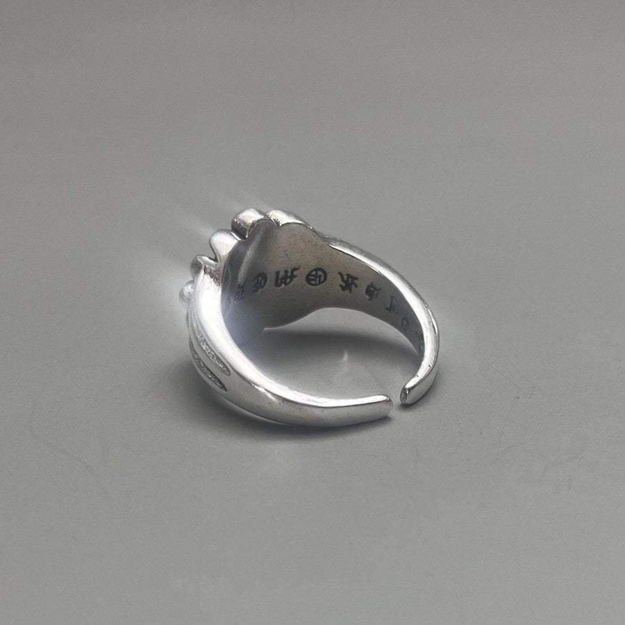 Silver Flower Ring