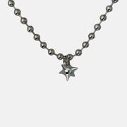 Star Pendant Ball Chain Necklace