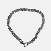 Silver CZ Crystal Bracelet