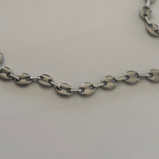 Silver Oval Link Chain