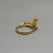 Gold Pistol Ring