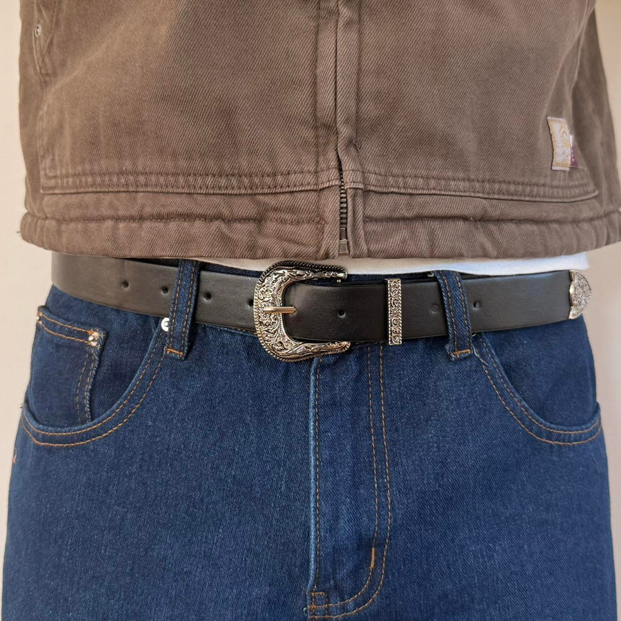 Western Buckle Belt