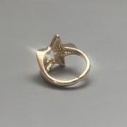 Gold Star Cutout Ring