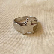Silver Star Ring